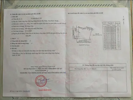 Bán đất 12430m² tại Ql28b xã sông bình Huyện Bắc Bình