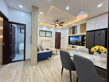 Linh Đàm - Hoàng Mai - căn hộ chung cư sổ đỏ 76m2 - 3 ngủ View thoáng - tòa nhà mới - Full nội thấy mới koong - giá 4 tỷ 750 triệu