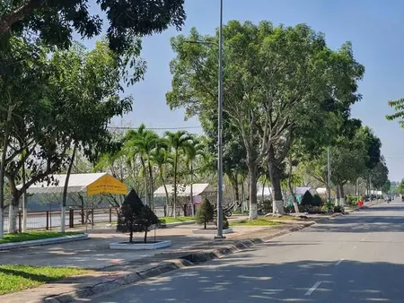 ĐẤT THỔ CƯ MẶT TIỀN ĐƯỜNG NHỰA HÙNG VƯƠNG VIEW SÔNG BẾN TRE