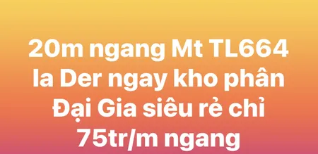 💥 20m ngang Mt TL664 Ia Der