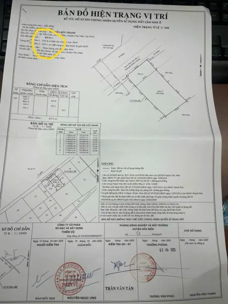 Bán đất 843.1m² 38 tỷ tại mặt tiền Bà Điểm 4 Xã Bà Điểm Huyện Hóc Môn