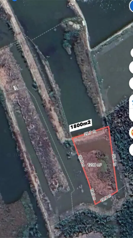 Bán đất 1713,50m² 2.5 tỷ tại Xã An Thới Đông Huyện Cần Giờ