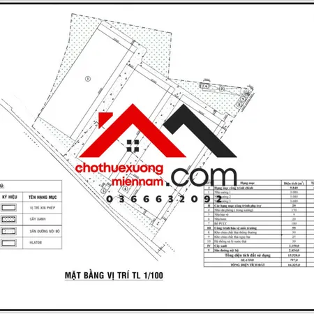 Bán nhà xưởng 16.000m² Nam Tân Uyên Bình Dương – SKC đến 2053 – Giá 130 tỷ.Liên hệ: Chothuexuongmiennam.com - 0366632092