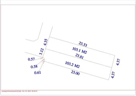 CHÍNH CHỦ BÁN 100M,GIÁ 3X TRIỆU/M,TT QUANG MINH,GIÁ ĐẦU TƯ,OTO VÀO