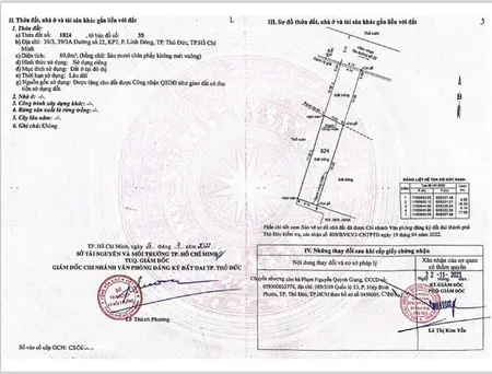 CHÍNH CHỦ BÁN LÔ ĐẤT ĐẸP  Tại   39/3, 39/3A, Đường số 22, Phường Linh Đông, Tp Thủ Đức, HCM