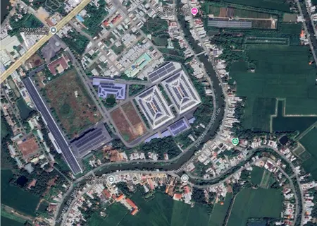 ĐẤT SIÊU ĐẸP - GIÁ ĐẦU TƯ Cần Bán Đất Mặt tiền đường Măc Cần Dện Lớn  Thị Trấn Phú Hoà - An Giang