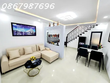 Bán nhà 2 tầng 2 mặt tiền hẻm Hương Điền – Phước Hải, Nha Trang – gần đường Đồng Nai, full nội thất mới!