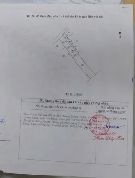 NHÀ CHÍNH CHỦ - GIÁ TỐT - Vị Trí Đẹp Tại Đường Quang Trung, Quận Hà Đông, TPHN