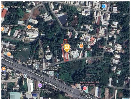 Bán đất 1114.9m² 6.5 tỷ tại Phường 9 Thành phố Vĩnh Long