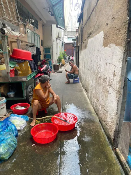 Trung tâm.đừờng số quận 4 KHÁNH HỘI 
  Ngang 8 dài 6.5 
CÓ 76 TRIỆU M