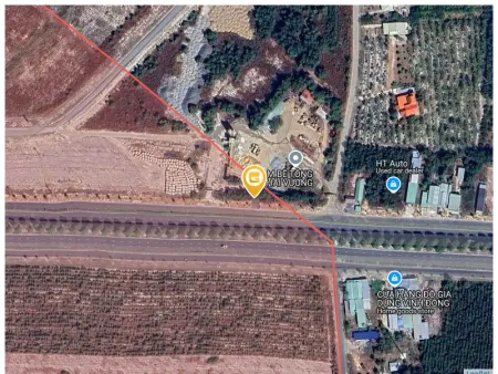 Bán đất 1000m² 180 triệu tại Xã Đồng Nơ Huyện Hớn Quản