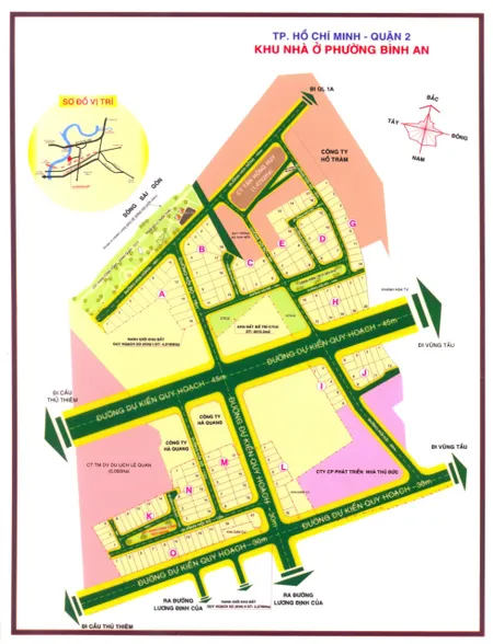 Bán đất 168m² 33 tỷ tại Phường Bình An Thành phố Thủ Đức