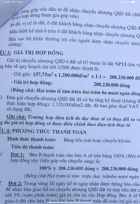 Bán đất 157,75m² 3.63 tỷ tại Xã Phước An Huyện Nhơn Trạch