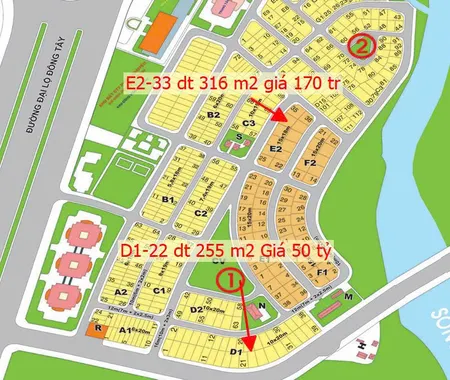 Bán đất 316m² 53.7 tỷ tại Phường An Phú Thành phố Thủ Đức