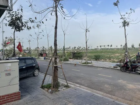 🔥 Bán Đất Thiết Úng Vân Hà bìa làng đối diện khu đấu giá chỉ 8X nhỏ 
vỉa hè 4m