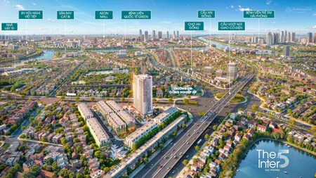 The Inter 5, 187 Tôn Đức Thắng - Hải Phòng, vị trí trung tâm, giá đầu tư