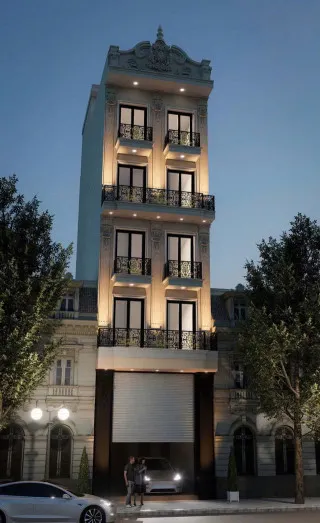 NHÀ MỚI Ô TÔ QUA - VÀO NHÀ  Vũ Xuân Thiều-Long Biên 60m2, 7 tầng,19 tỷ.