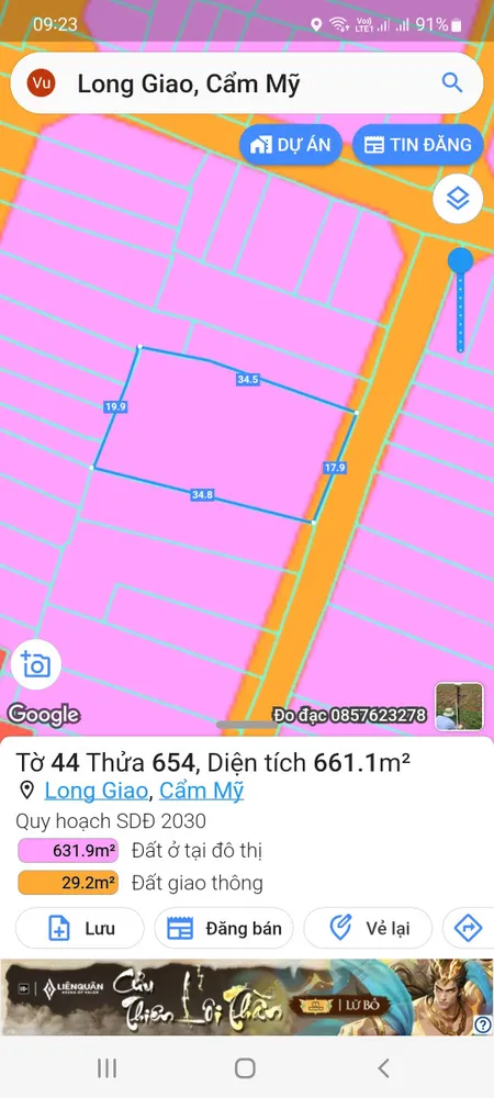 Nhà Đất long Giao Cẩm Mỹ Đồng Nai