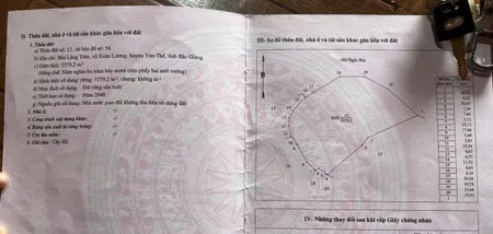 ĐẤT ĐẸP - GIÁ TỐT - Vị Trí Đắc Địa Tại Bản Làng Trên, Xã Xuân Lương, Huyện Yên Thế, Tỉnh Bắc Giang
