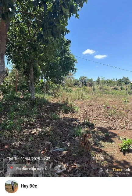 Bán đất full thổ cư 128.7m² giá 120 triệu tại Xã Cư Pơng Huyện Krông Búk