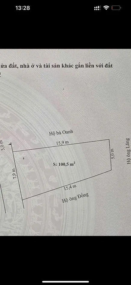 Bán đất 100.5m² 2 tỷ tại Xã Đồng Thái Huyện An Dương