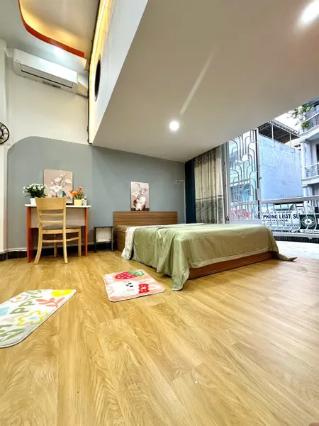 CĂN HỘ DUPLEX 2 phòng ngủ 55m2 - dạng 2 phòng ngủ , tích hợp thêm ban công, không gian mở siêu thoáng mát rộng rãi.