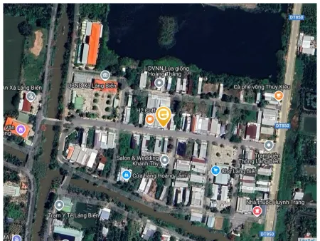 Rao bán nhà đường vào cổng chính UBND xã, cách chợ Láng Biển, Xã Láng Biển, Huyện Tháp Mười, Đồng Tháp