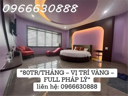 Bán nhà 5 tầng kinh doanh dòng tiền 80tr/tháng – Trung tâm TP Tuyên Quang