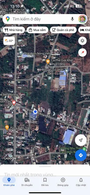 Bán đất Củ Chi GIÁ RẺ, lô đất mặt tiền đường chính Nguyễn Văn Khạ, diện tích 500m2, có 200m thổ cư, xã Nhuận Đức