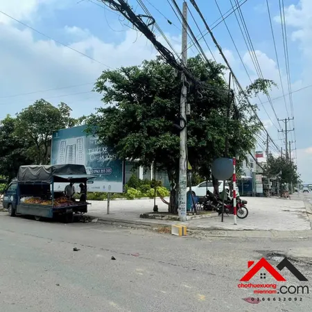 Cho thuê mặt bằng 2 mặt tiền đường DT747B, Tân Uyên, Bình Dương  Diện tích 1.200m²  Giá chỉ 80 triệu/tháng