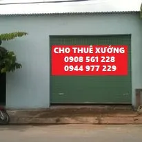 NHÀ XƯƠNG CHO THUÊ PHƯỜNG HIỆP THÀNH QUẬN 12 DT: 300M GIÁ 16 TRIÊU/THÁNG LH: 0908561228