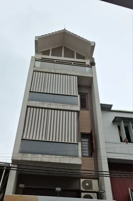 BÁN NHÀ HỌC VIÊN TÀI CHÍNH  - BẮC TỪ LIÊM - DT53M2 - 5TẦNG - GIÁ 8.5 TỶ - NGÕ Ô TÔ THÔNG  - KINH DOANH