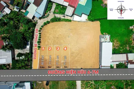 Bán đất 77,2m² 845 triệu tại Xã Suối Hiệp Huyện Diên Khánh
