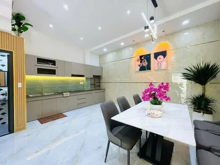 Nhà mới xây HXH vô ở ngay khu Lotte Mart Nguyễn Văn Lượng - Gò Vấp