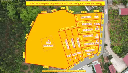 Cần bán siêu phẩm đất ở đô thị già khê núi - Tiên Hưng- Lục Nam