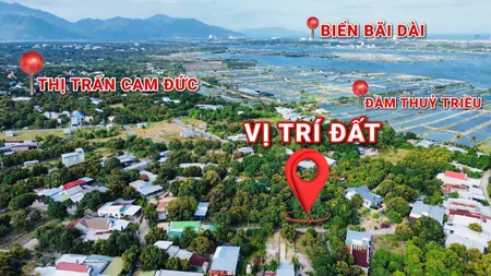 Đất Ven Kênh Thuỷ Triều Cam Lâm