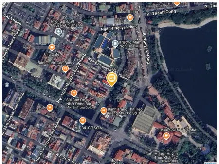Bán nhà 56m² 22.5 tỷ tại Huỳnh Thúc Kháng Phường Thành Công Quận Ba Đình (LH: zalo 0862299066)