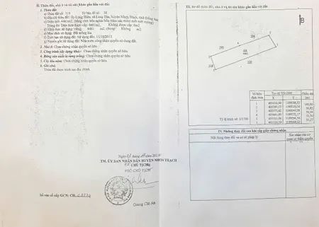 Nhà Đất Long Tân Nhơn Trạch Đồng Nai