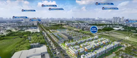 Bán gấp căn thương mại Palmy Biztown Thanh Trì – sát Nguyễn Xiển – 81m² – giá 150tr/m²