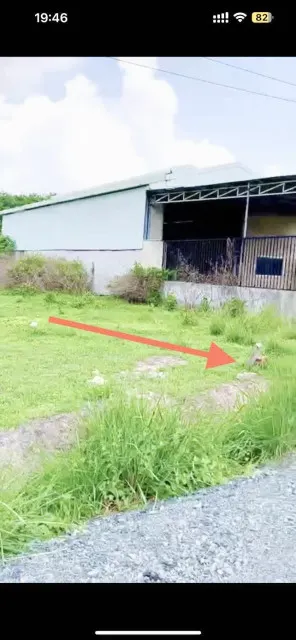 Bán đất Củ Chi, 1 sẹc ngắn đường Bến Đình 2 xe container tránh nhau 195m2, có 153m2 thổ cư, xã An Nhơn Tây.
