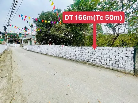 CHÍNH CHỦ BÁN LÔ ĐẤT 166M² TẠI HƯƠNG SƠN – BÌNH XUYÊN – VĨNH PHÚC