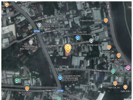 Bán đất 301.6m² 6 tỷ tại Phường Lái Thiêu Thị xã Thuận An