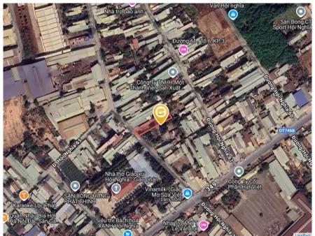 Bán đất 572.8m² 4.5 tỷ tại Xã Hội Nghĩa Thành phố Tân Uyên
