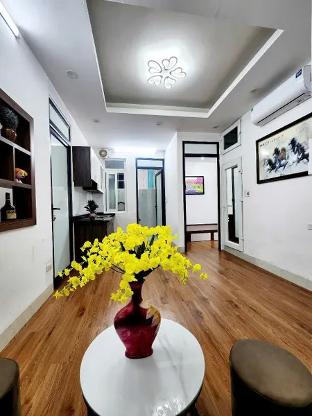 Cho thuê căn hộ chung cư Khương Đình 50m2, 2 ngủ, Full đồ ở gia đình, 8 Triệu