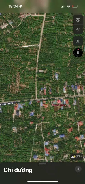 lô đất mặt đường trục chính xã Thanh Hồng, giao thông thuận lợi.