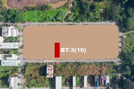 Chuyển nhượng đất biệt thự BT3-10 KDC Long Hậu - 280m2, hướng Nam, giá 18tr/m2