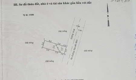 Kẹt bán ra gấp lô đất Khu Hoàng Hoa, Nguyễn Bình, 5x16m, Sổ riêng