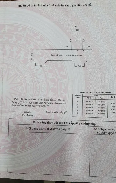 Bán đất gần MT Lê Văn Lương, KDC Rạch Tôm, 110m2, sổ riêng, 3.8 tỷ