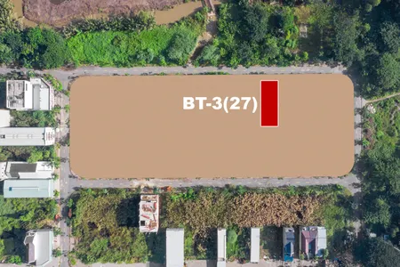 Nền đẹp BT3-27, KDC Long Hậu, Cần Giuộc. DT 280m² pháp lý rõ ràng