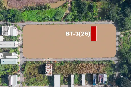 Bán nền BT3-26 KDC Long Hậu 280m2 cho vay 70% giá trị